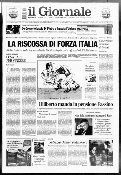 Il giornale : quotidiano del mattino